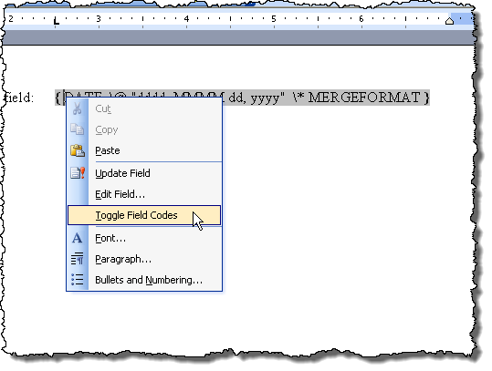 code reveal in word for mac